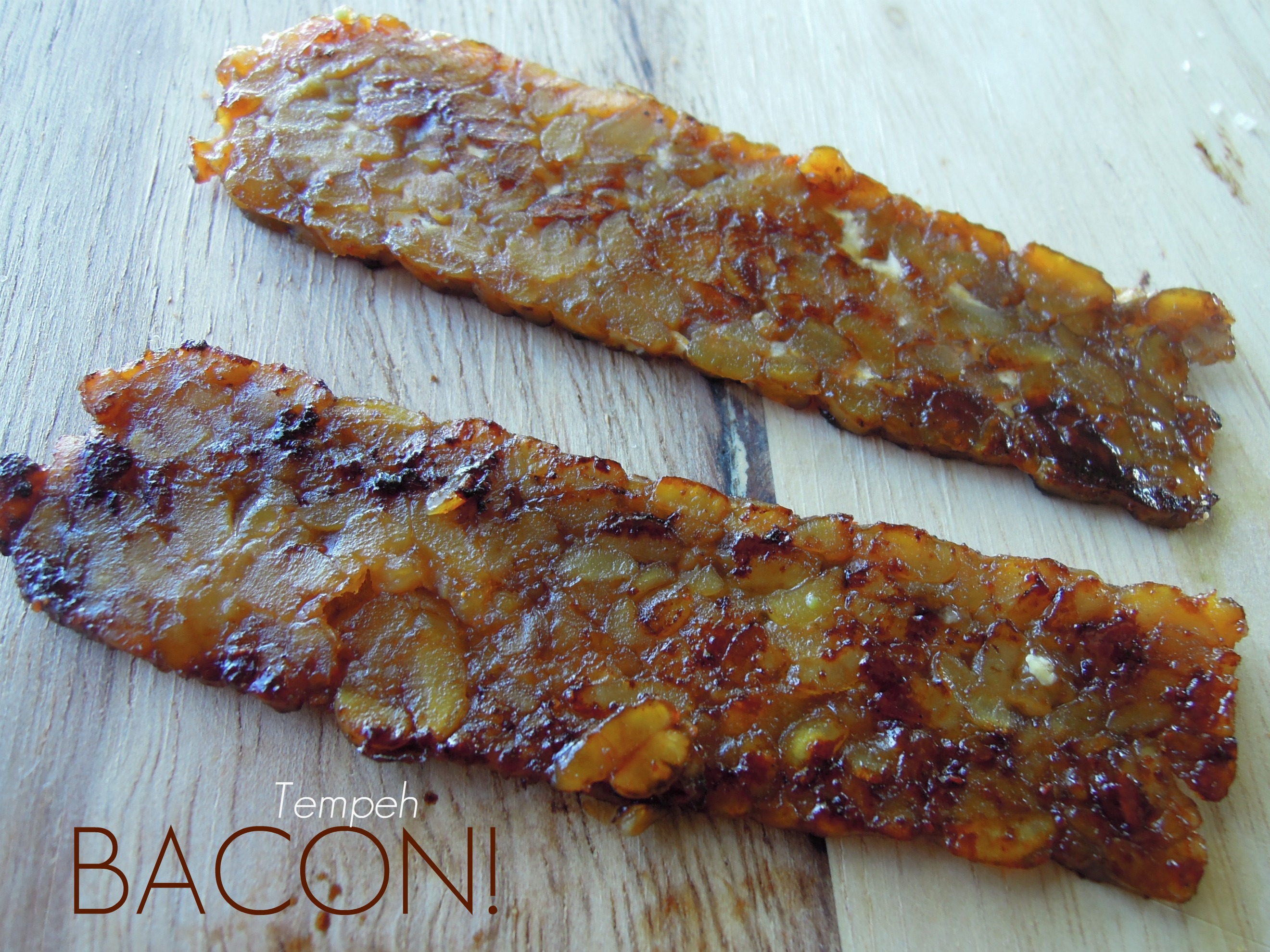 Homemade Tempeh "Bacon"