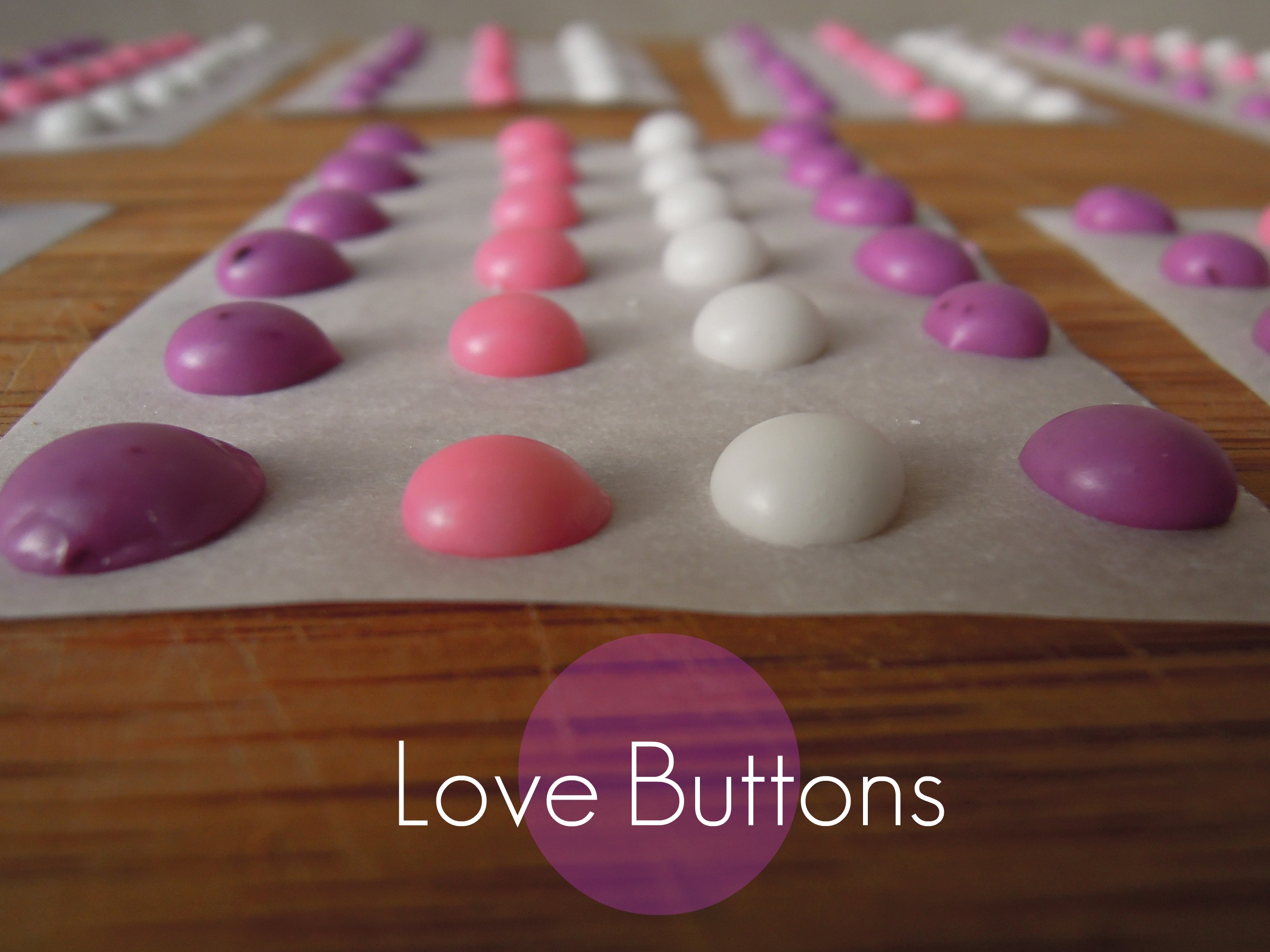 Homemade Candy Buttons